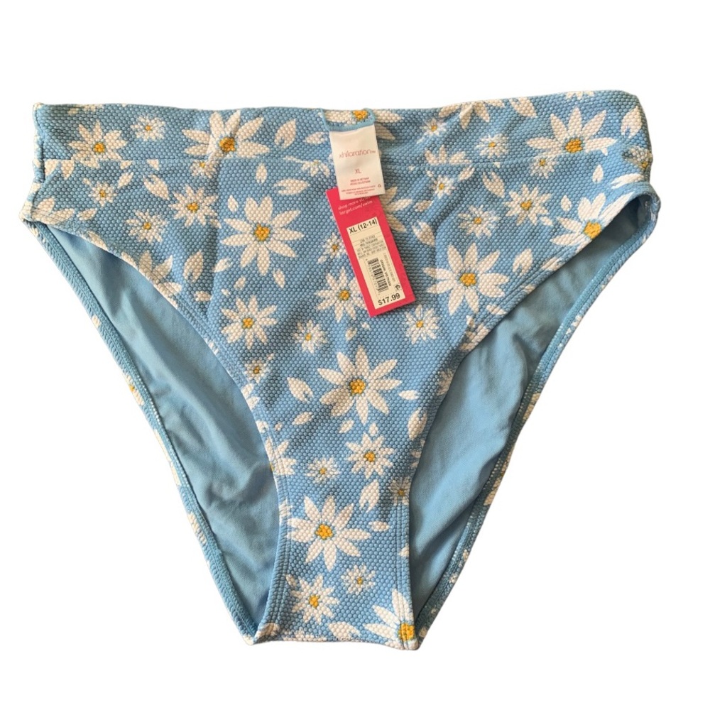 Xhilaration High Waist Swim Bottoms